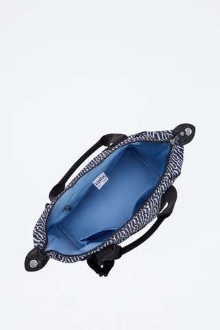 Mala shopper Art Mini - Cinzento e preto