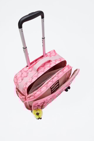 Valise cabine New Storia (S) - Rose et noir