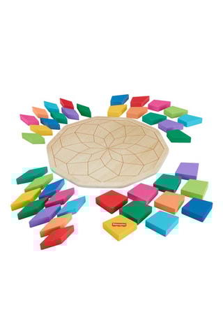 Puzzle Mandala en bois Fisher-Price - 40 pièces - Dès 3 ans