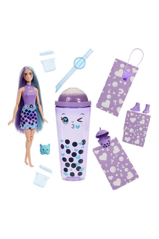 Poupée Pop Reveal série Bubble Tea lait de taro Barbie® - Dès 3 ans