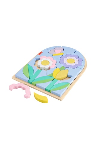 Puzzle Fleurs en bois Fisher-Price - 37 pièces - Dès 3 ans