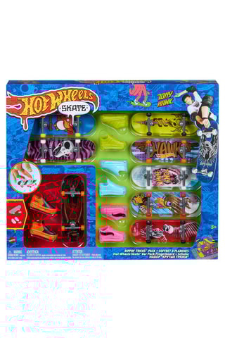 Pack Fingerskate Tony Hawk Hot Wheels Skate - Dès 5 ans