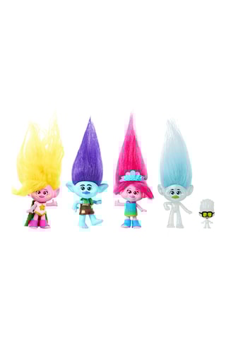 5 poupées Les Trolls Dreamworks - Dès 36 mois