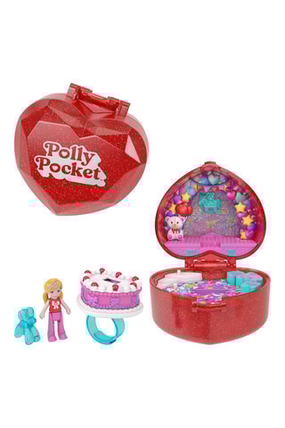 Coffret boîte à bijoux 80ème anniversaire Polly Pocket - 3 accessoires - Dès 48 mois