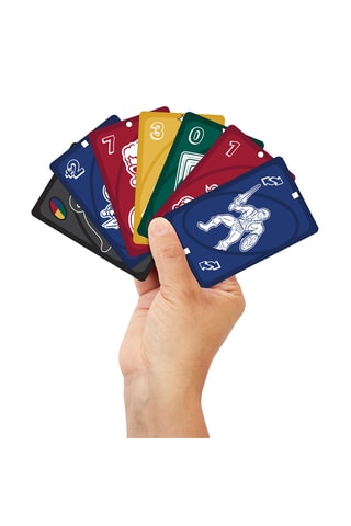 Jeu de cartes Uno Rouge Rubis 80 ans - Dès 84 mois
