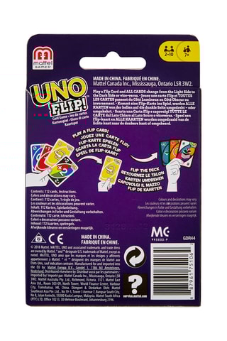 Jeu de cartes Uno Flip - Dès 84 mois