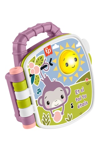 Livre interactif de comptines du Singe Violet - Dès 6 mois