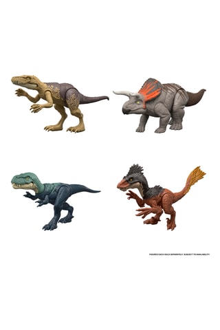 4 figurines articulées Jurassic World - Dès 48 mois