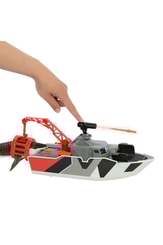 Coffret bateau de sauvetage Mosasaure Jurassic World - 8 pièces - Dès 36 mois