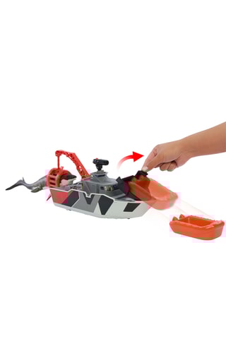 Coffret bateau de sauvetage Mosasaure Jurassic World - 8 pièces - Dès 36 mois