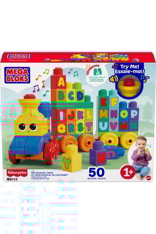 Train musical de l’alphabet - Dès 18 mois