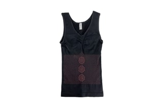 Afslankend T-shirt Infrarood - Zwart