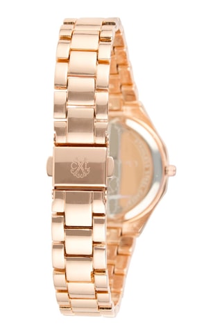 Montre à quartz en alliage - Doré rose