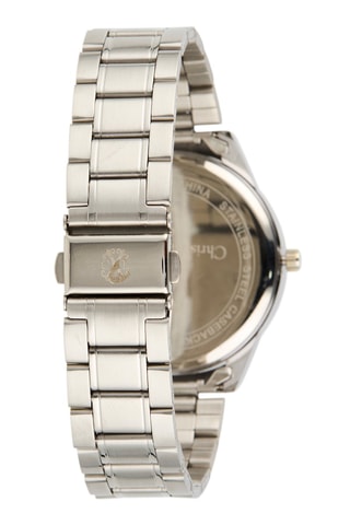 Montre à quartz en alliage - Argenté et bleu
