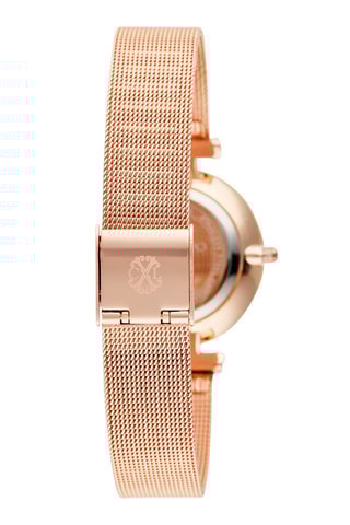 Montre à quartz en alliage - Doré rose