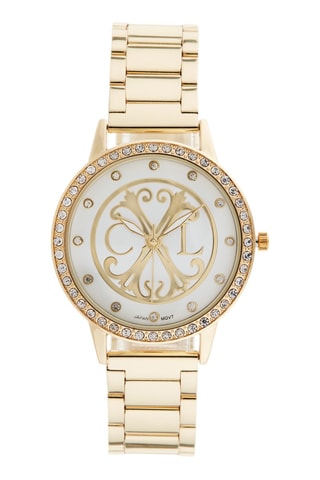 Legering Quartz Horloge Goudkleurig en Wit
