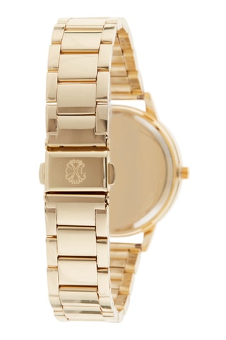 Legering Quartz Horloge Goudkleurig en Wit