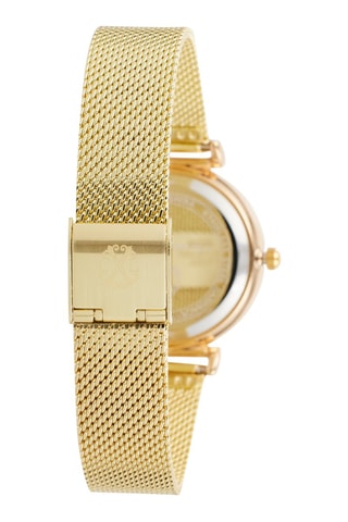 Legering Quartz Horloge Goudkleurig en Wit