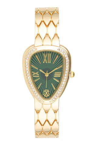 Legering Quartz Horloge - Goudkleurig en Groen