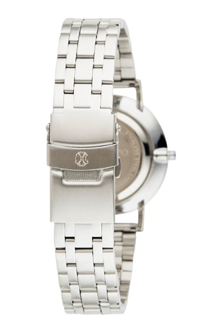 Montre à quartz en alliage - Argenté et blanc