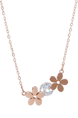 Ketting Roségoudkleurig en Wit