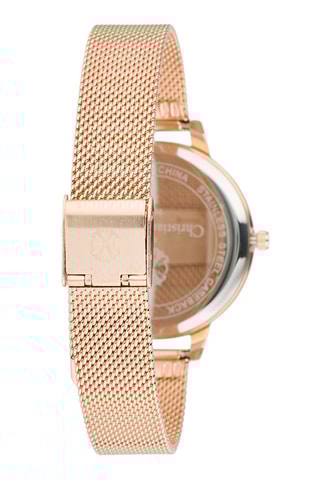 Montre à quartz en alliage - Doré rose