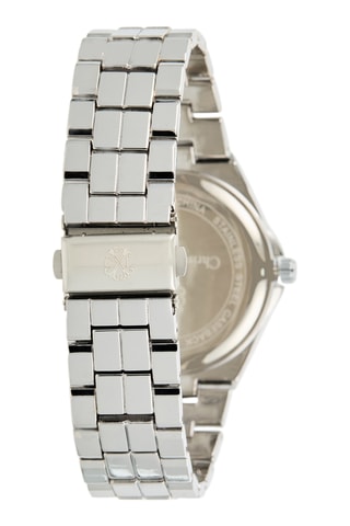 Montre à quartz en métal - Argenté