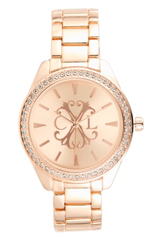 Montre à quartz en alliage - Or rose