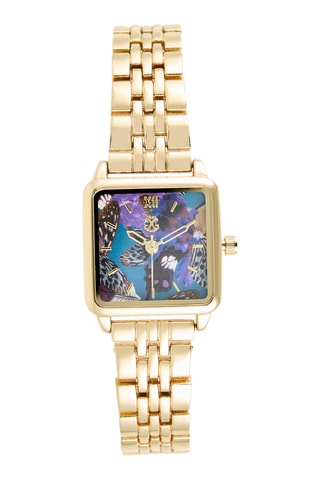 Metalen Quartz Horloge - Goudkleurig