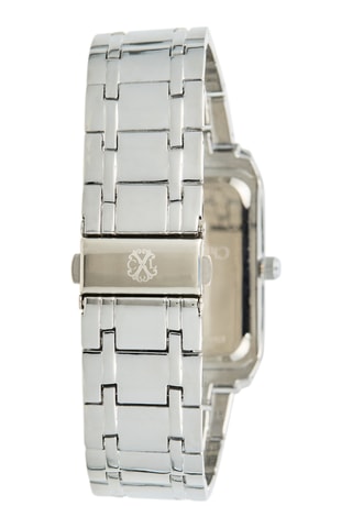 Montre à quartz en métal - Argenté