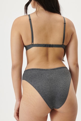 Soutien push-up Cottoniz - Cinzento-escuro mesclado