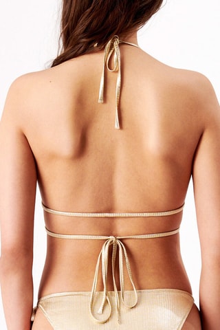 Bikinitop Cameliz Goldiz  Goudkleurig