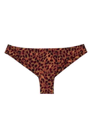 Bas de maillot Bresiliz Leoiz - Beige et noir