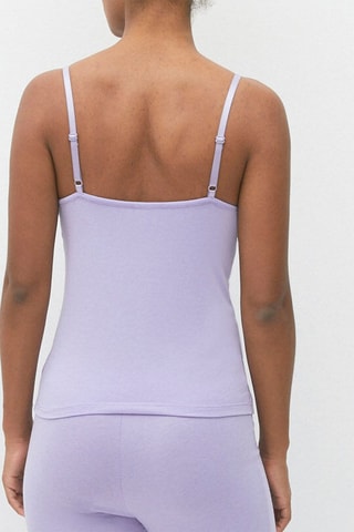 Top de algodão biológico Mistiz - Violeta