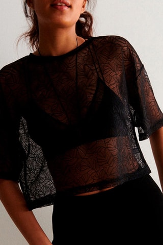 Crop top Provenciz Preto
