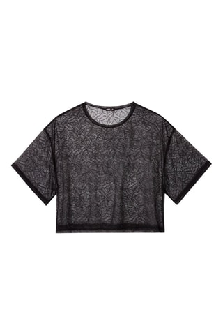 Crop top Provenciz Preto