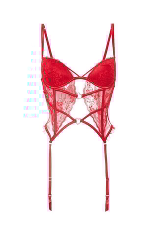 LINGERIE ACCEss GUEPIERE CHRYSTELIZ ROUGE