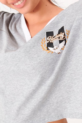 T-shirt Hedwig Harry Potter Coloedwigiz - Cinzento