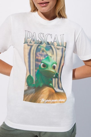 T-shirt de pijama Pascal Rapunzel - Branco