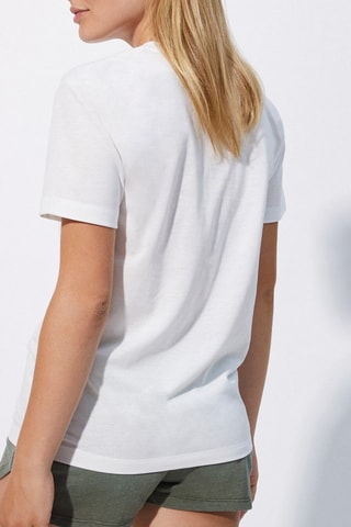 T-shirt de pijama Pascal Rapunzel - Branco