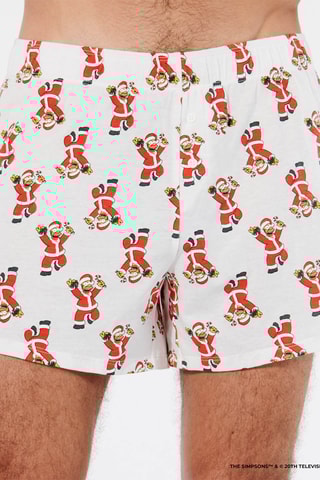 Pijama Homer Simpson Os Simpson - Branco
