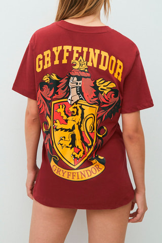 T-shirt Gryffindor Harry Potter Potteroniz - Bordô