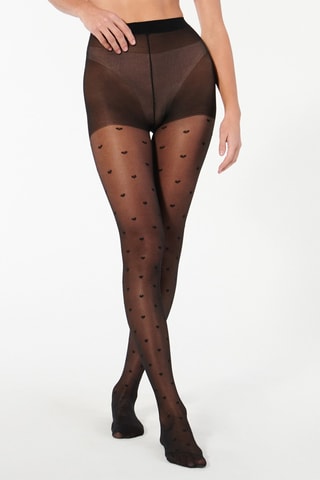 LINGERIE CHAUssETTE COLLANT COLLANT HEARTFLOCKIZ NOIR