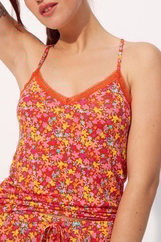 Top de pijama Vitapsychiz - Laranja - Undiz