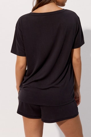 T-shirt de pijama Lalaiz - Preto - Undiz