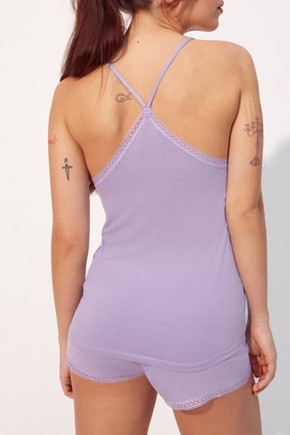 Calções de pijama Vitacontrastiz - Violeta