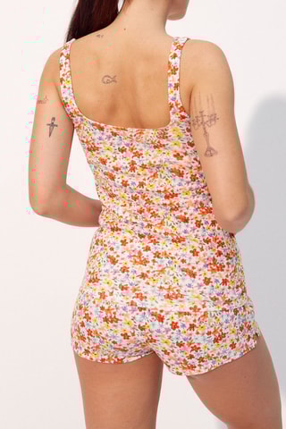 Calções de pijama Newdebifleuriz - Vermelho e branco - Undiz