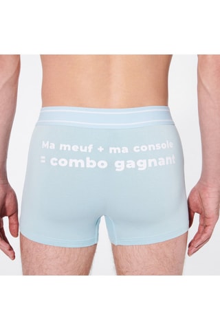 Boxers Leagplaciz - Azul-celeste