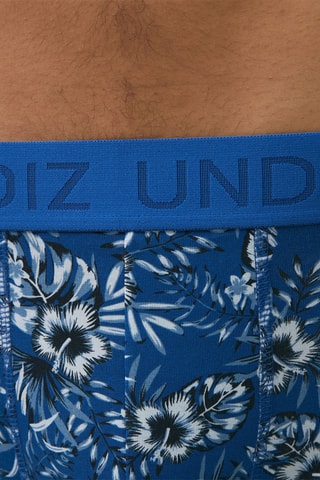 Boxers Repeatiz Acidtropiz Azul-escuro
