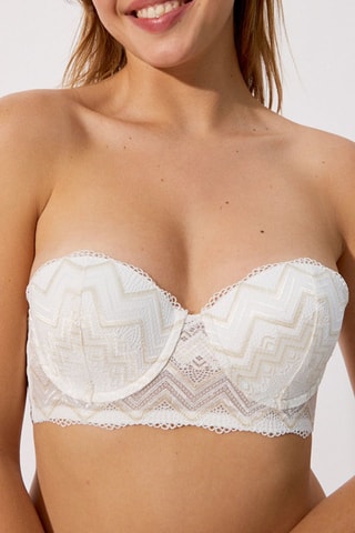 Voorgevormde Beha Crochetiz - Ecru en Beige - Undiz